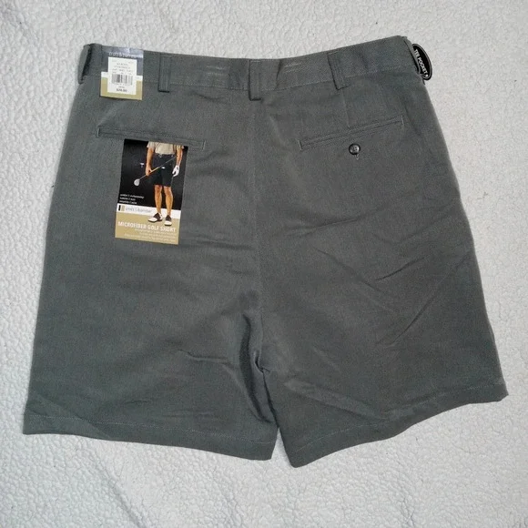 Croft & Barrow NWT Microfiber Golf Shorts size 36 - Picture 7 of 8